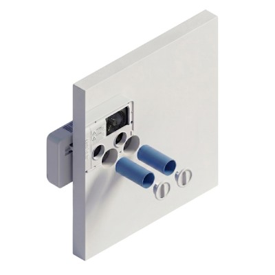 HOME MONOBLOCK8 monoblokkos hűtő-fűtő klíma, 2,45 kW, 4 üzemmód, PTC kiegészítő fűtés, wifi, távirányító, LED kijelző